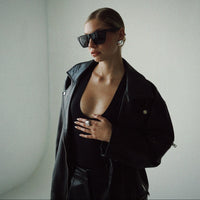 Pyramid Studs - Silver Grande by Erin Fader Jewelry