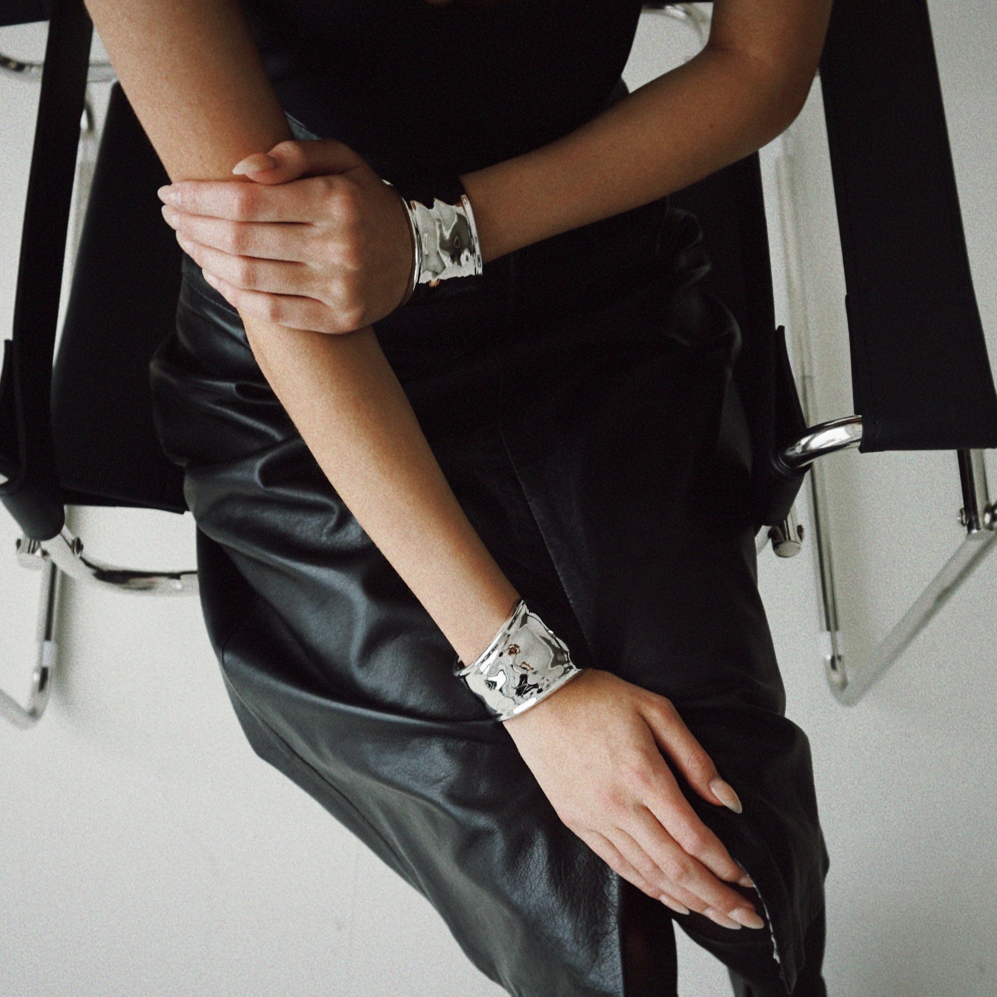 The Cuff Bracelet - Silver by Erin Fader Jewelry