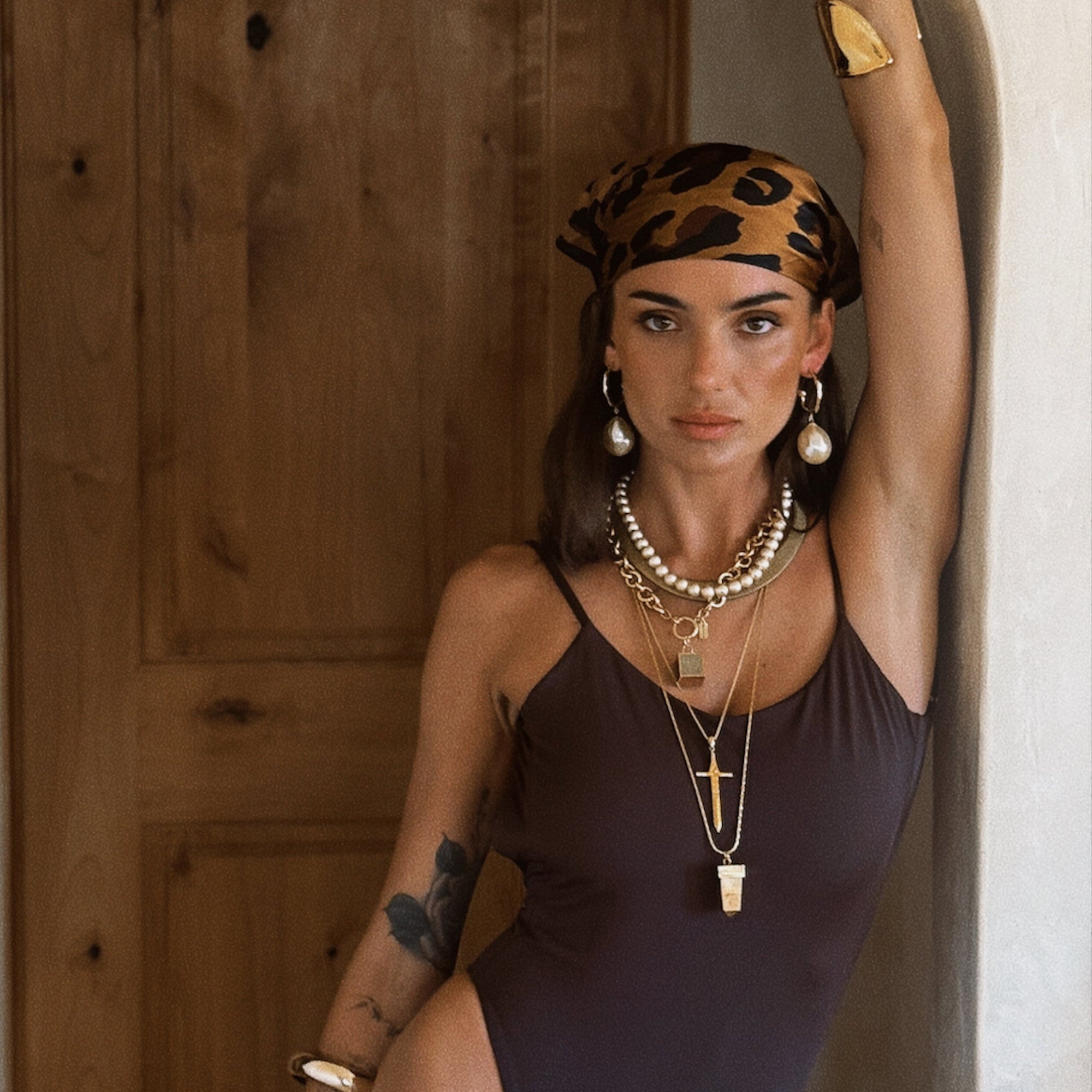 The Resilience Beaded Necklace by Erin Fader Jewelry