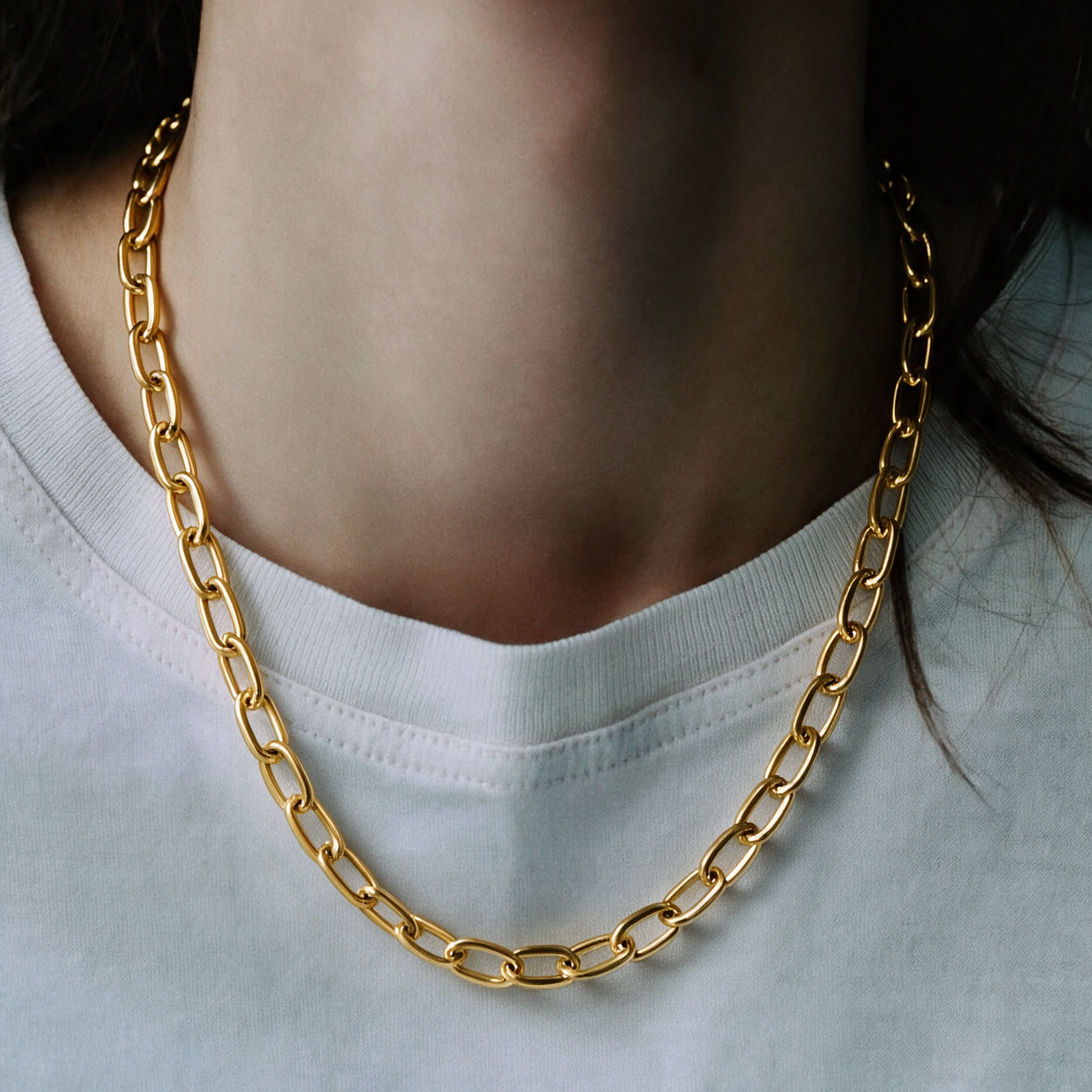 Vintage Paperclip Necklace 2.0 by Erin Fader Jewelry