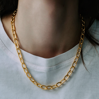 Vintage Paperclip Necklace 2.0 by Erin Fader Jewelry