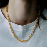 Vintage Paperclip Necklace 1.0 by Erin Fader Jewelry