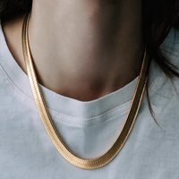 The Herringbone Necklace from Erin Fader Jewelry