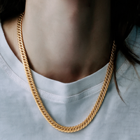 The Elevated Herringbone Necklace from Erin Fader Jewelry