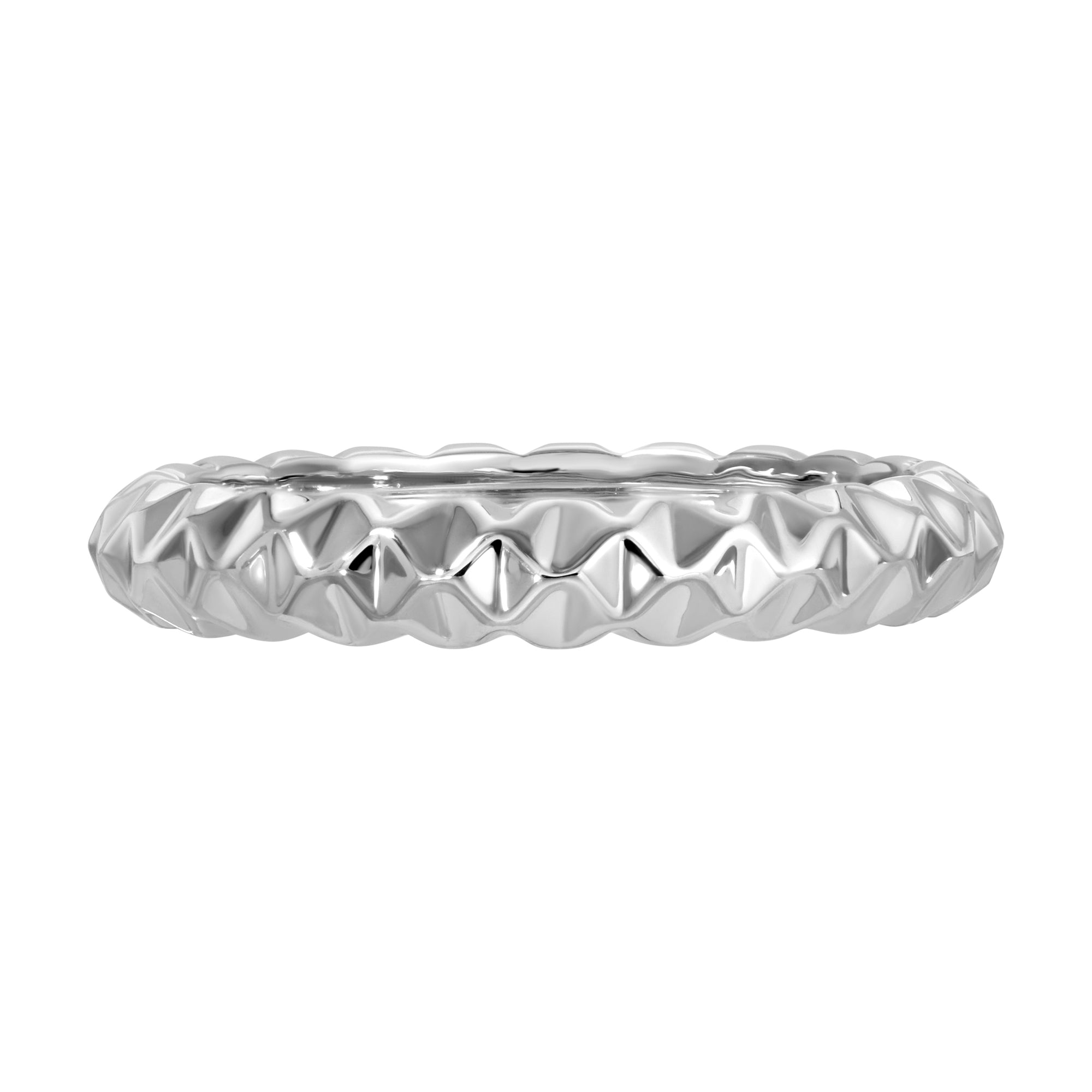 Pyramid Pinky Ring - Silver by Erin Fader Jewelry