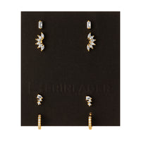 Quartet CZ Earring Set from Erin Fader Jewelry