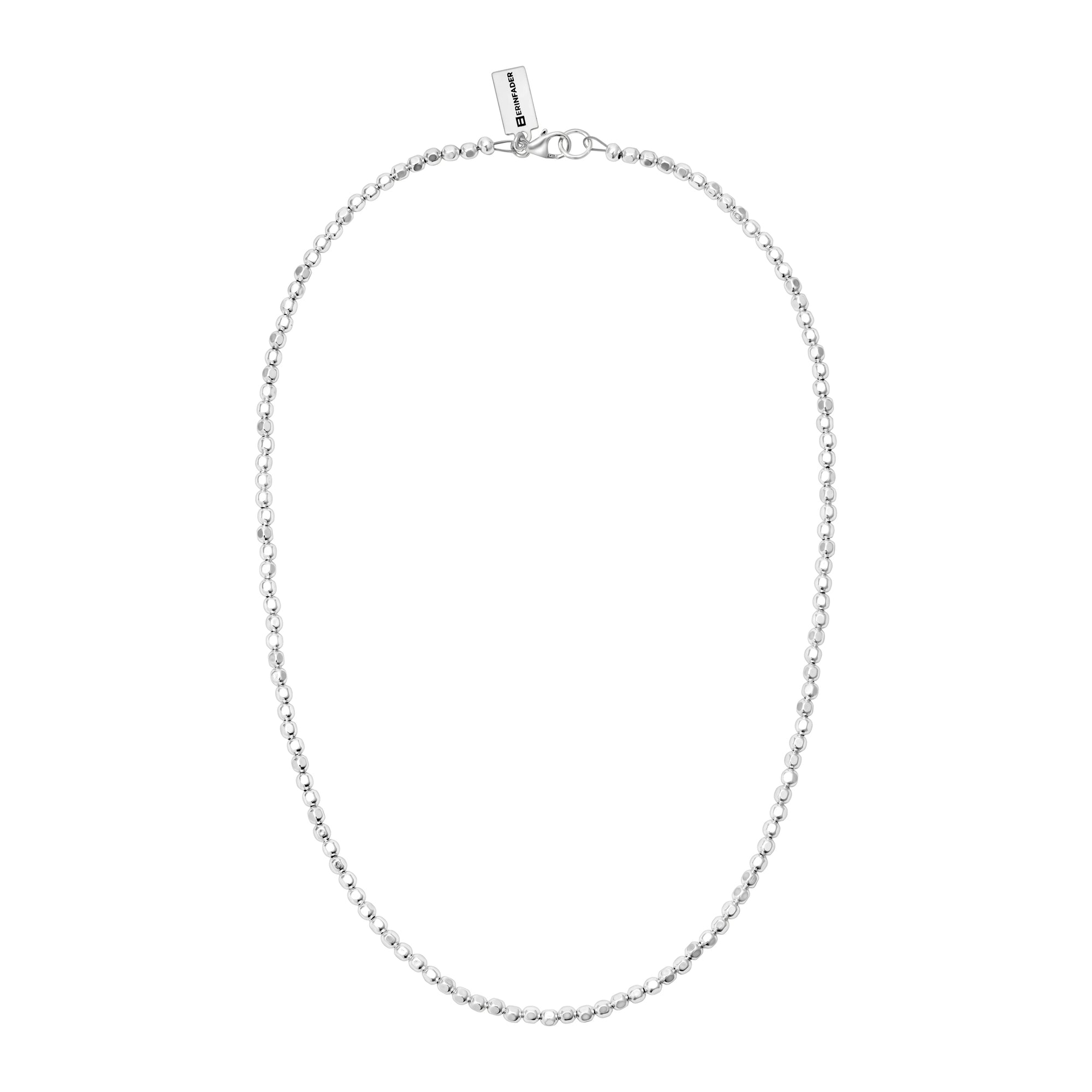 Sicily Beaded Choker in Sterling Silver by Erin Fader Jewelry