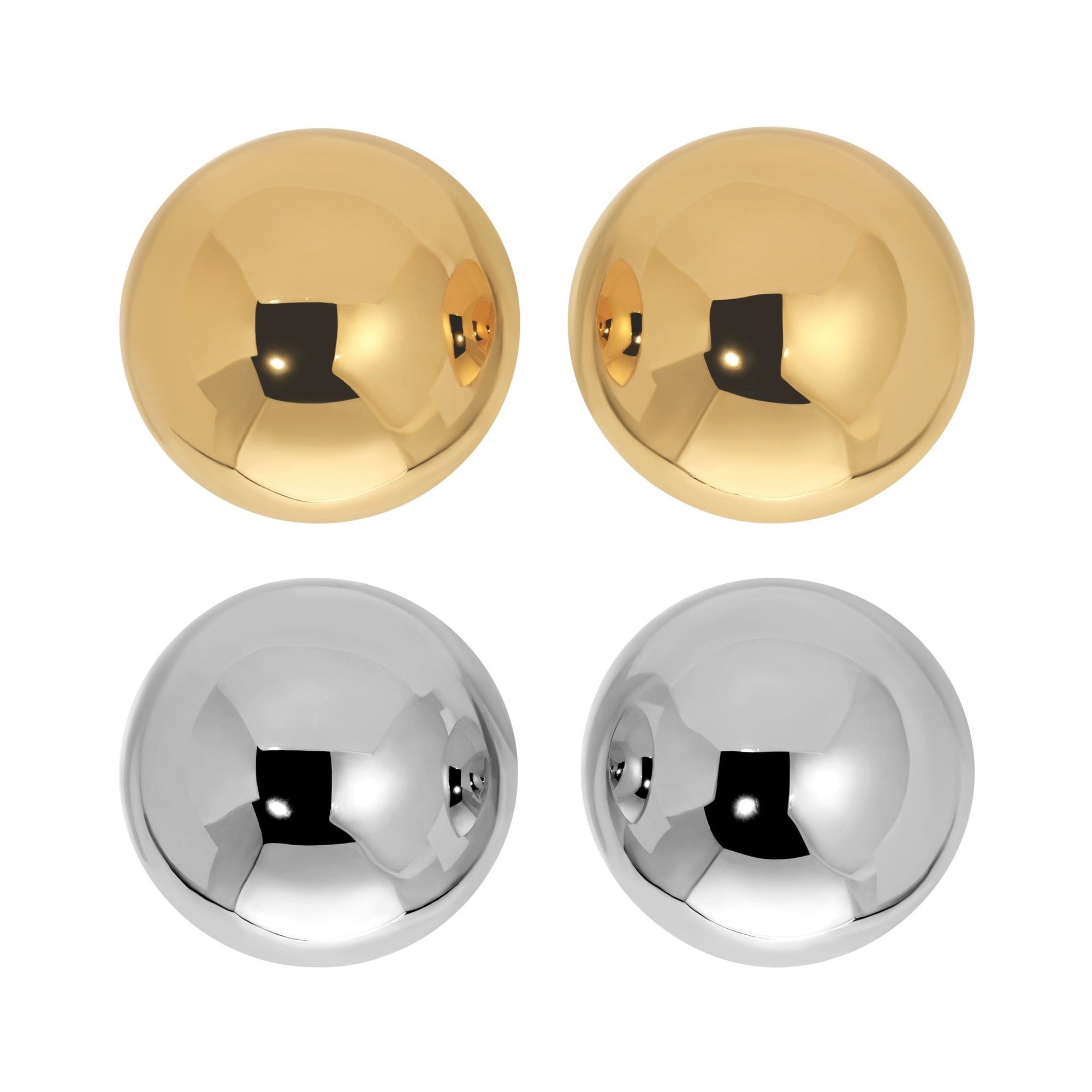 Sphere Earrings - Gold Grande