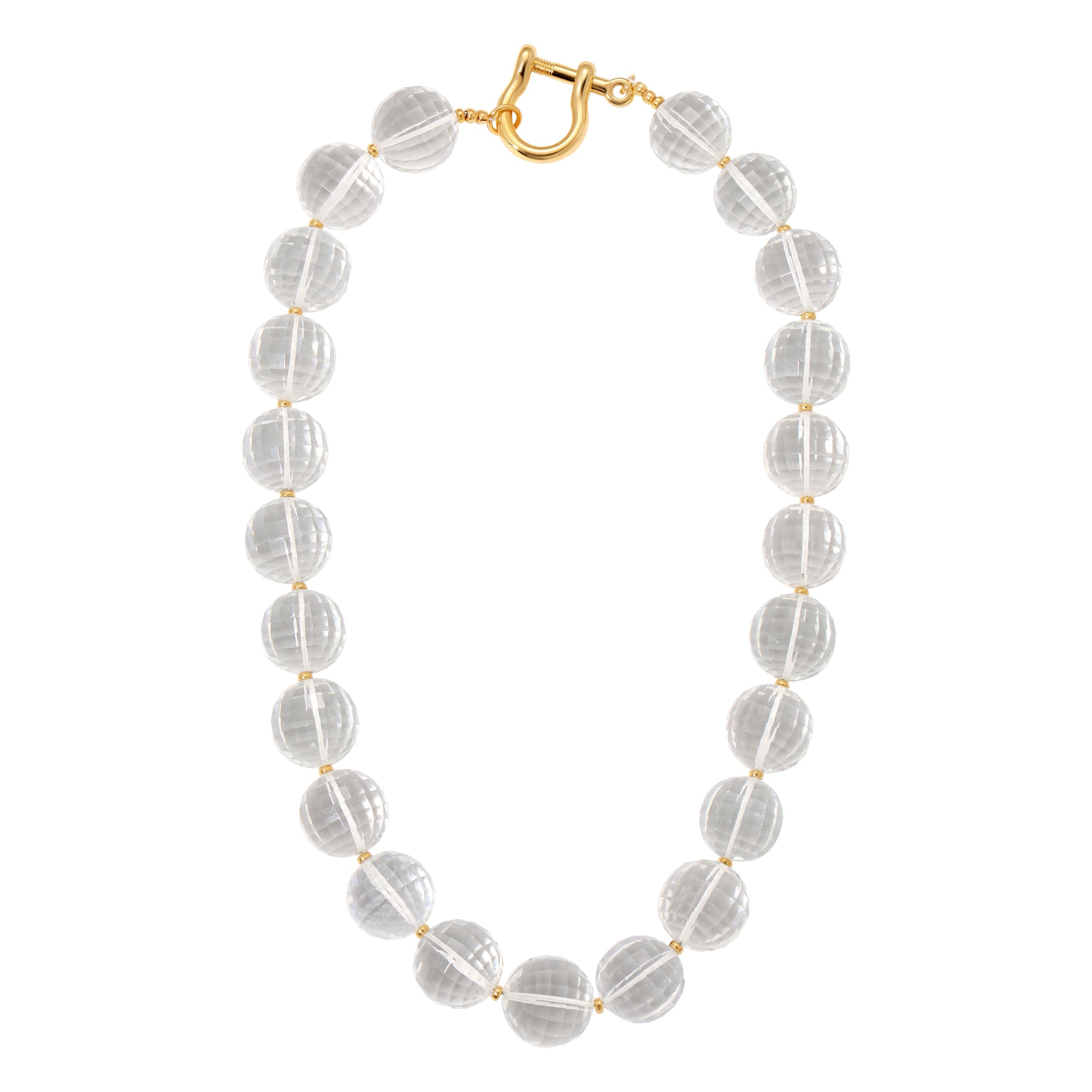 Studio 54 Quartz Beaded Necklace by Erin Fader Jewelry
