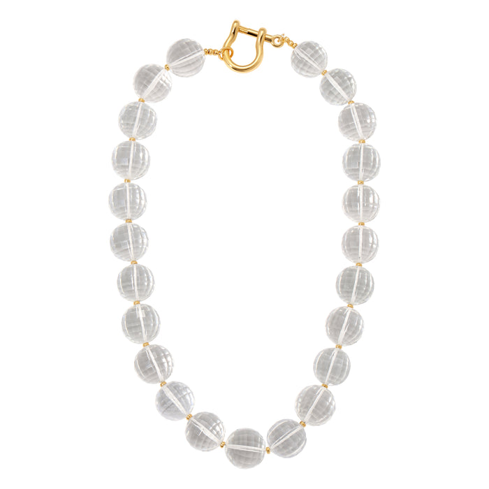 Studio 54 Quartz Beaded Necklace by Erin Fader Jewelry