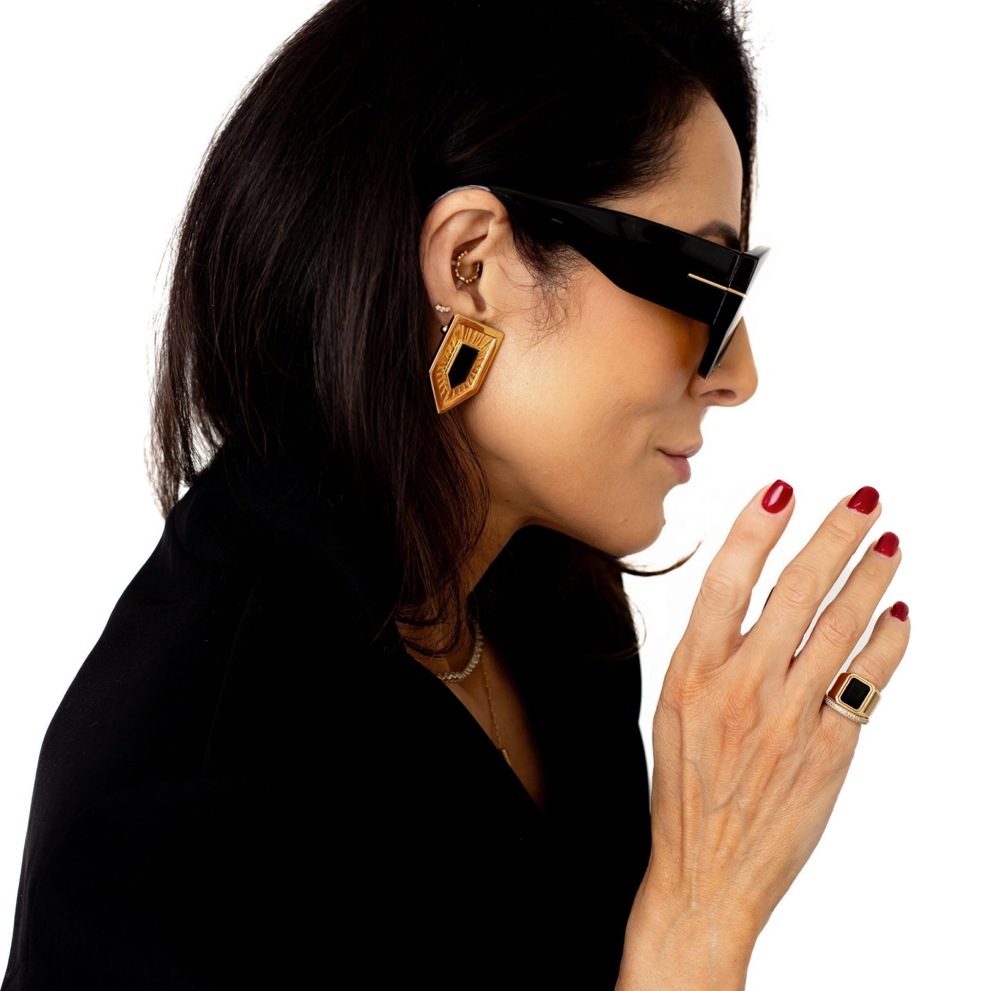 Harlow Signet Pinky Ring by Erin Fader Jewelry