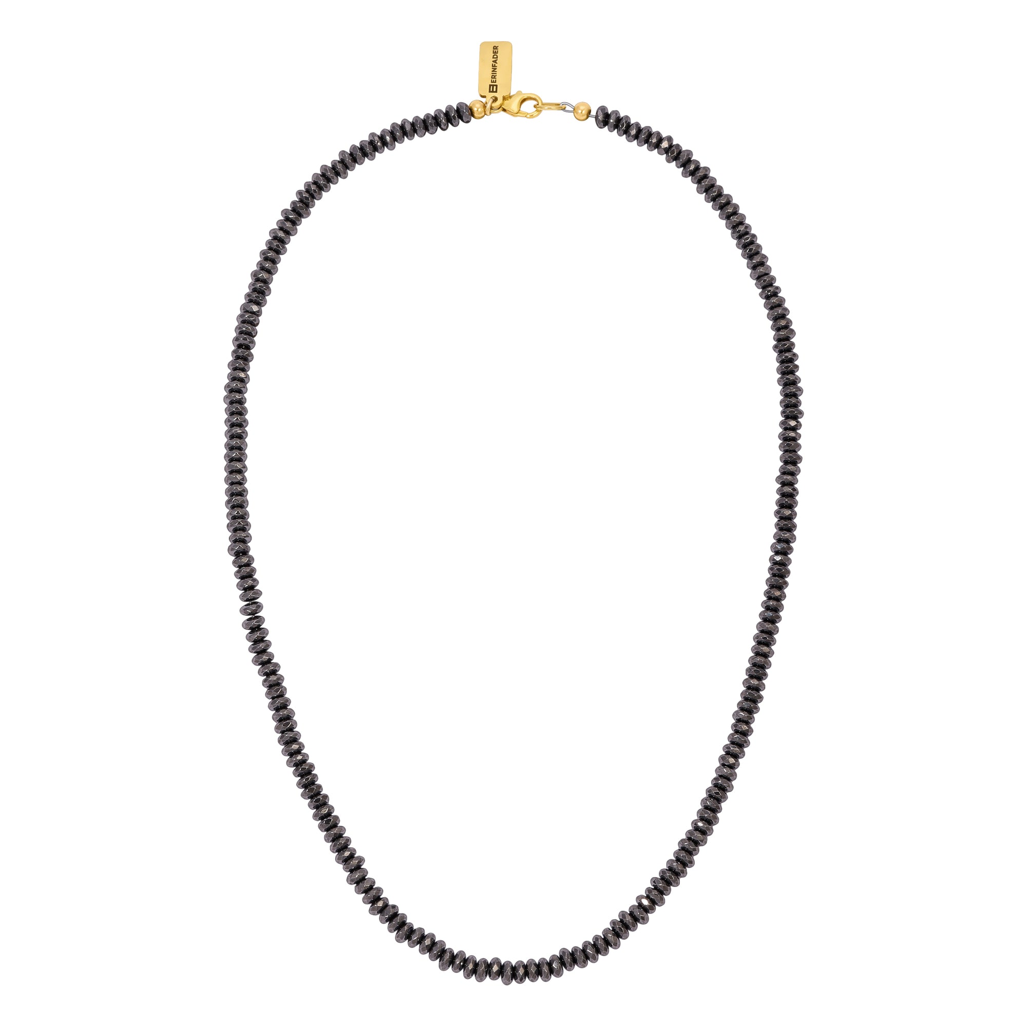 The Armor Strand Necklace - Black by Erin Fader Jewelry