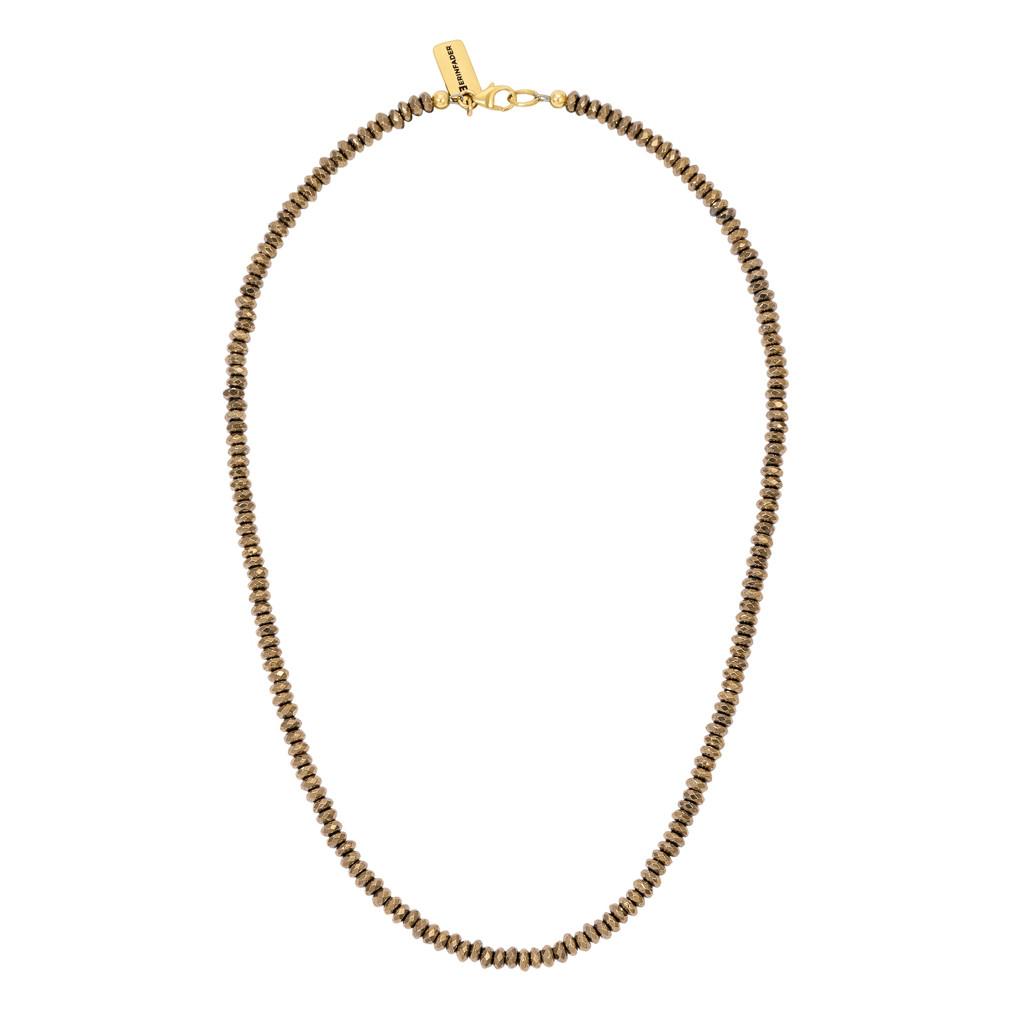 The Armor Strand Necklace - Gold by Erin Fader Jewelry