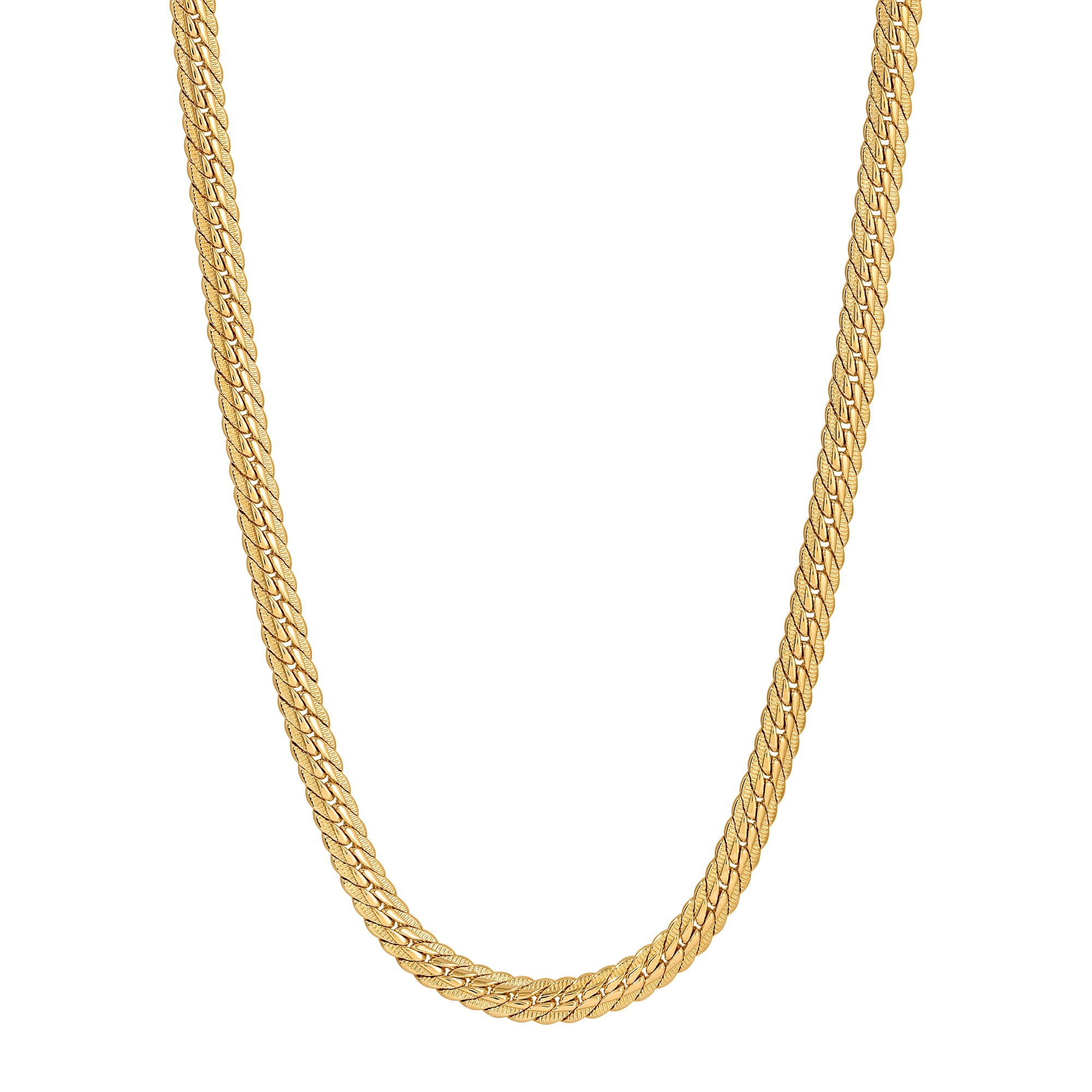 The Elevated Herringbone Necklace from Erin Fader Jewelry