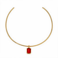 The Halo Collar | Vintage Nora - Ruby by Erin Fader Jewelry