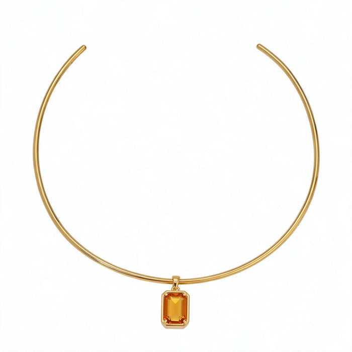 The Halo Collar | Vintage Nora - Topaz by Erin Fader Jewelry 
