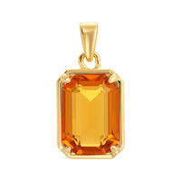 The Nora Pendant - Topaz by Erin Fader Jewelry