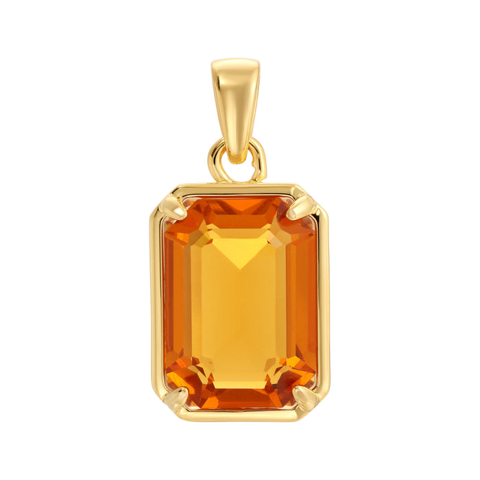 The Nora Pendant - Topaz by Erin Fader Jewelry