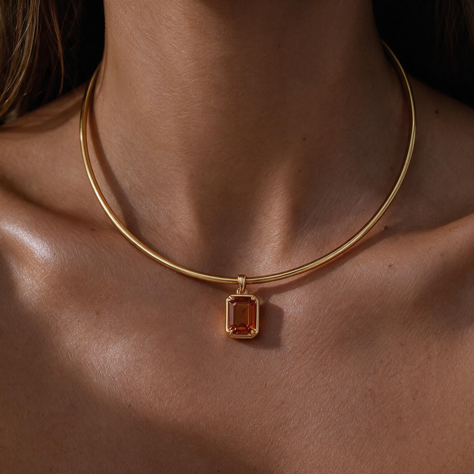 The Halo Collar | Vintage Nora - Topaz by Erin Fader Jewelry 