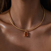The Halo Collar | Vintage Nora - Topaz by Erin Fader Jewelry 