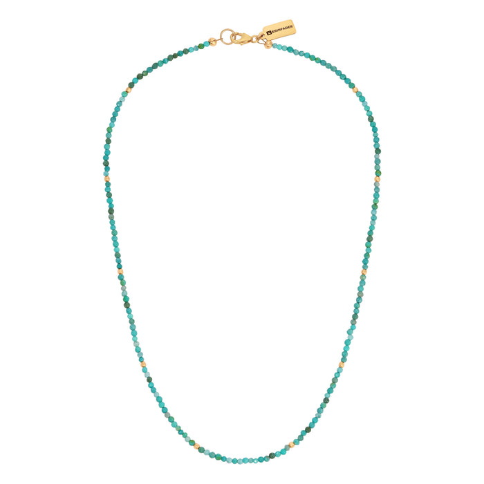 Turquoise Gemstone Beaded Necklace by Erin Fader Jewelry