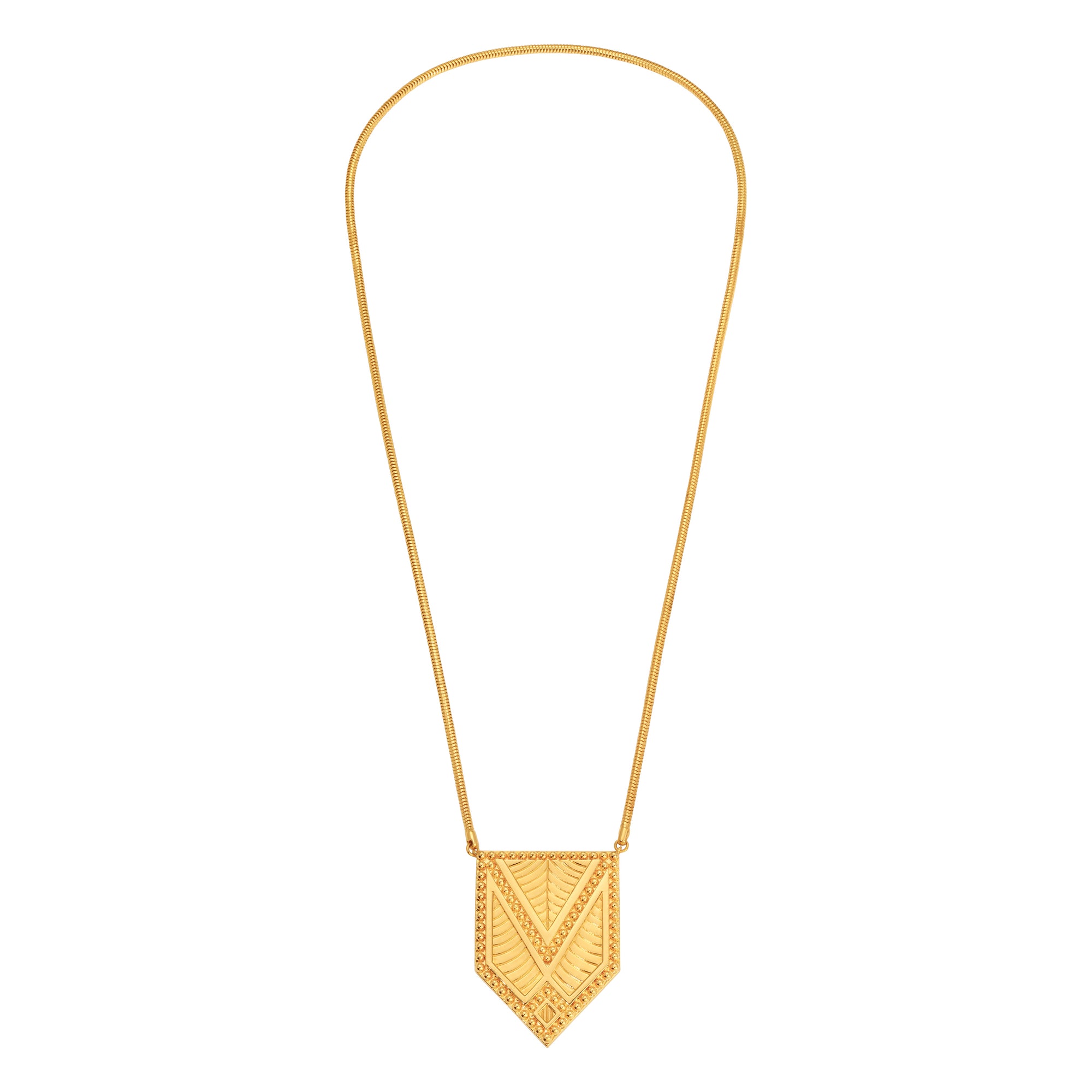 Vintage Art Deco Long Necklace by Erin Fader Jewelry