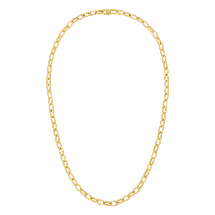 Vintage Paperclip Necklace 1.0 by Erin Fader Jewelry