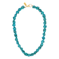 Vintage Turquoise Beaded Necklace by Erin Fader Jewelry