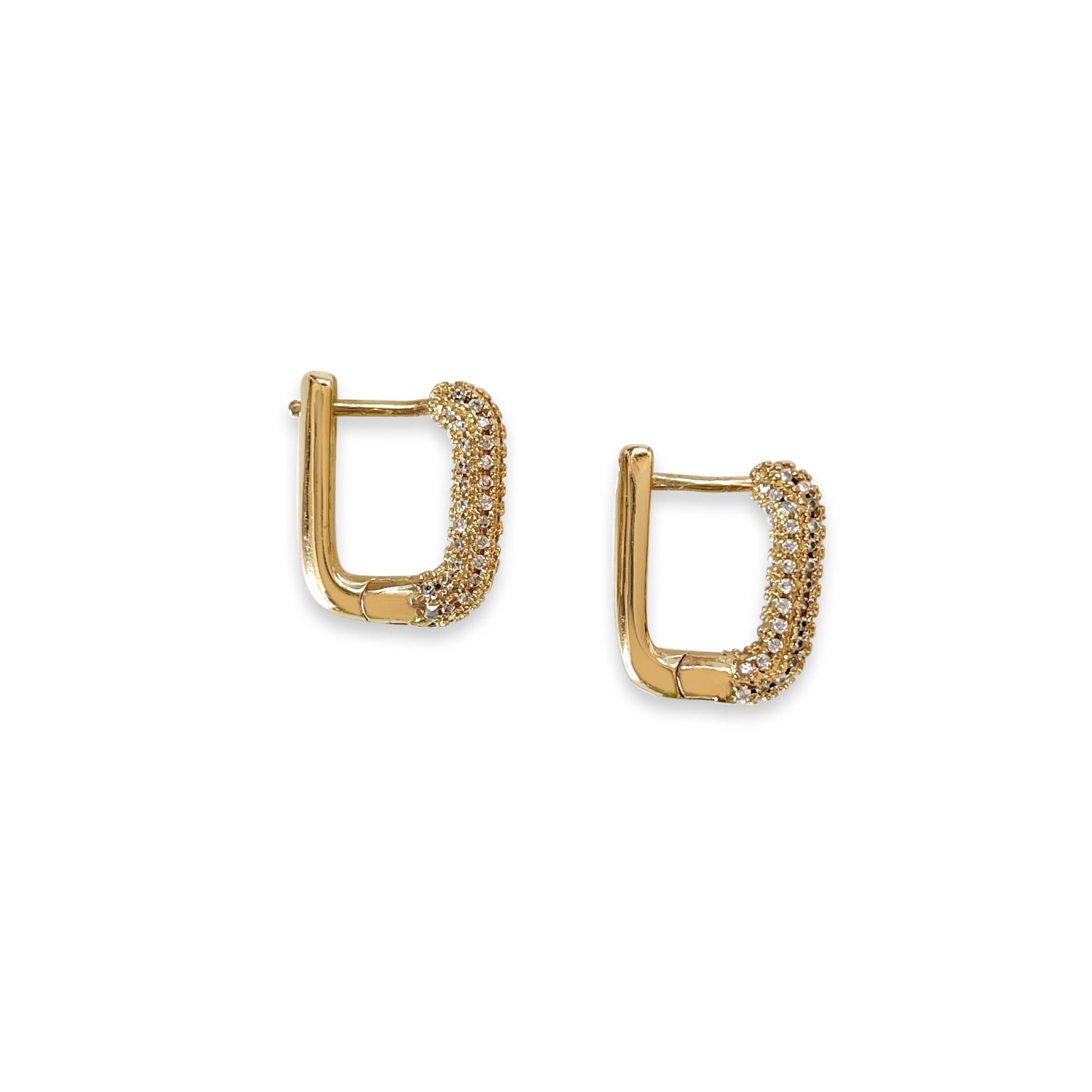 Divine Hoops Earrings - Gold from Erin Fader Jewelry