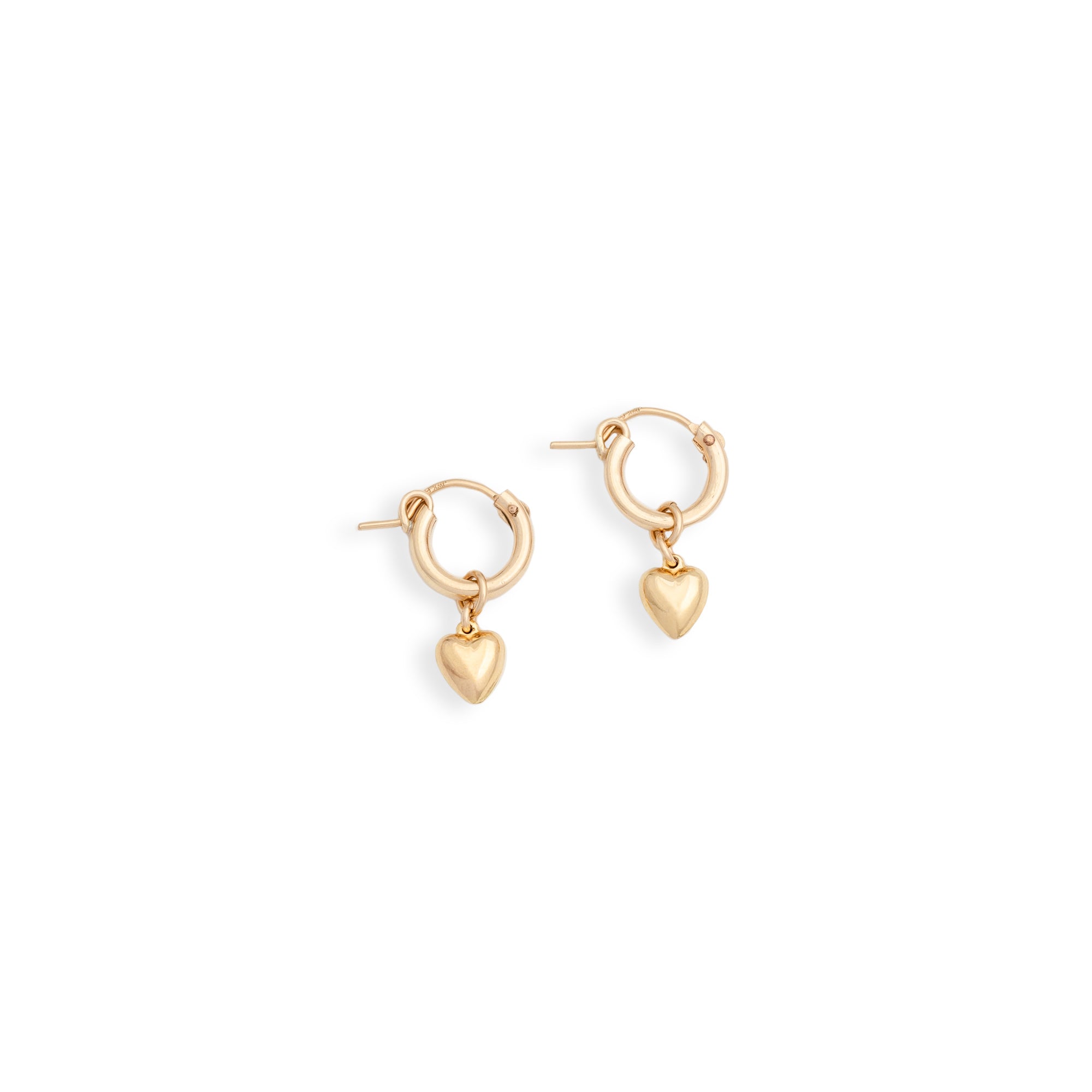 Sweetheart Hoops - Goldie Collection: Hanna Montazami x Erin Fader Jewelry