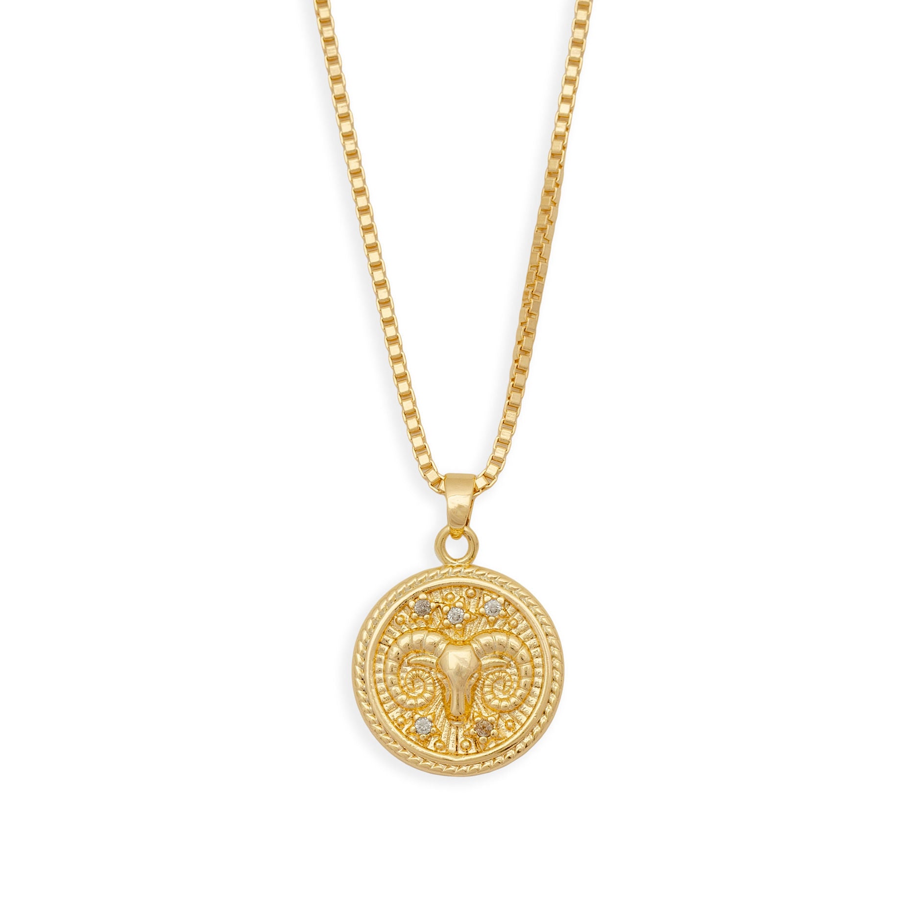 In the Stars Zodiac Necklace - Aries from Erin Fader Jewelry