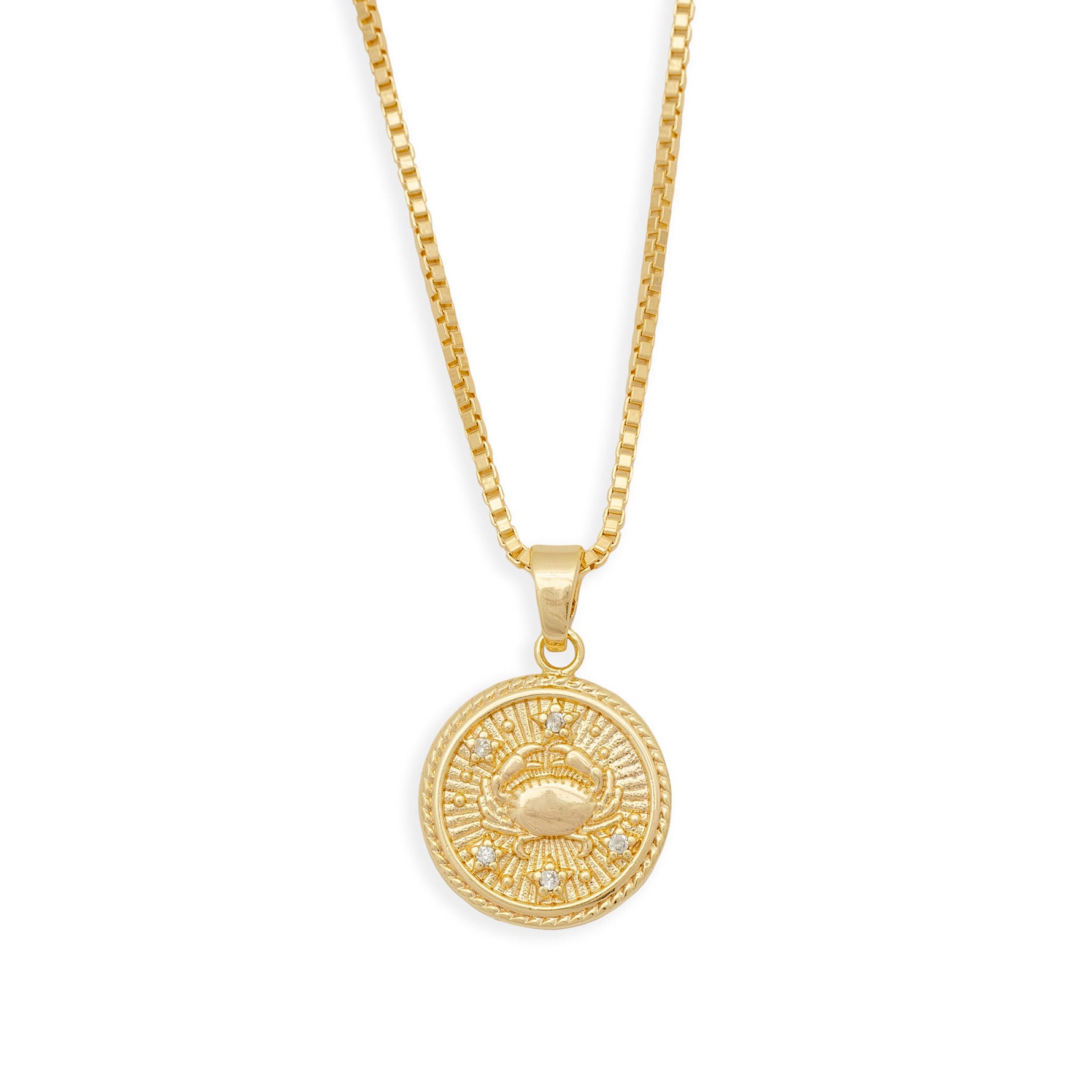 In the Stars Zodiac Necklace - Cancer from Erin Fader Jewelry