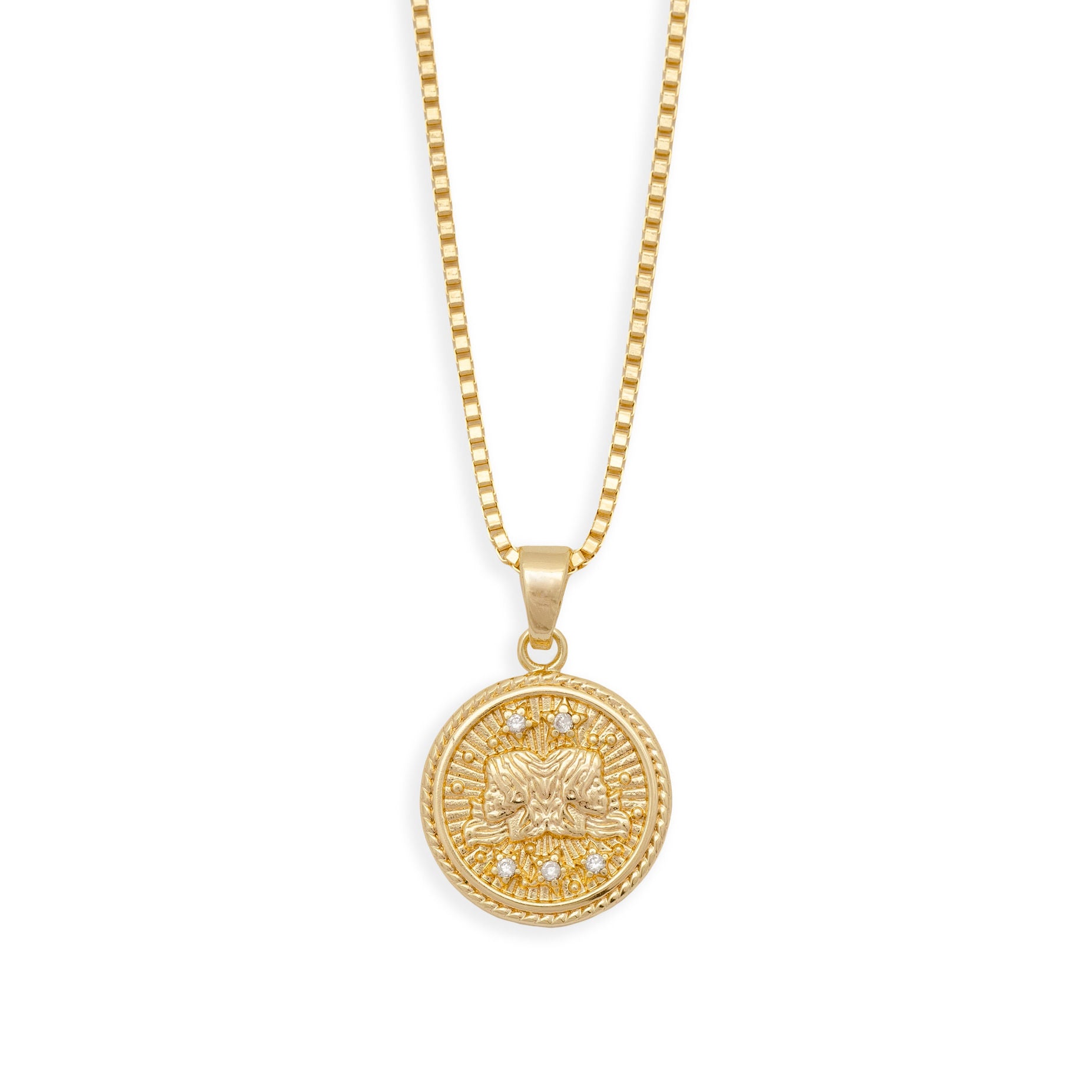 In the Stars Zodiac Necklace - Gemini from Erin Fader Jewelry
