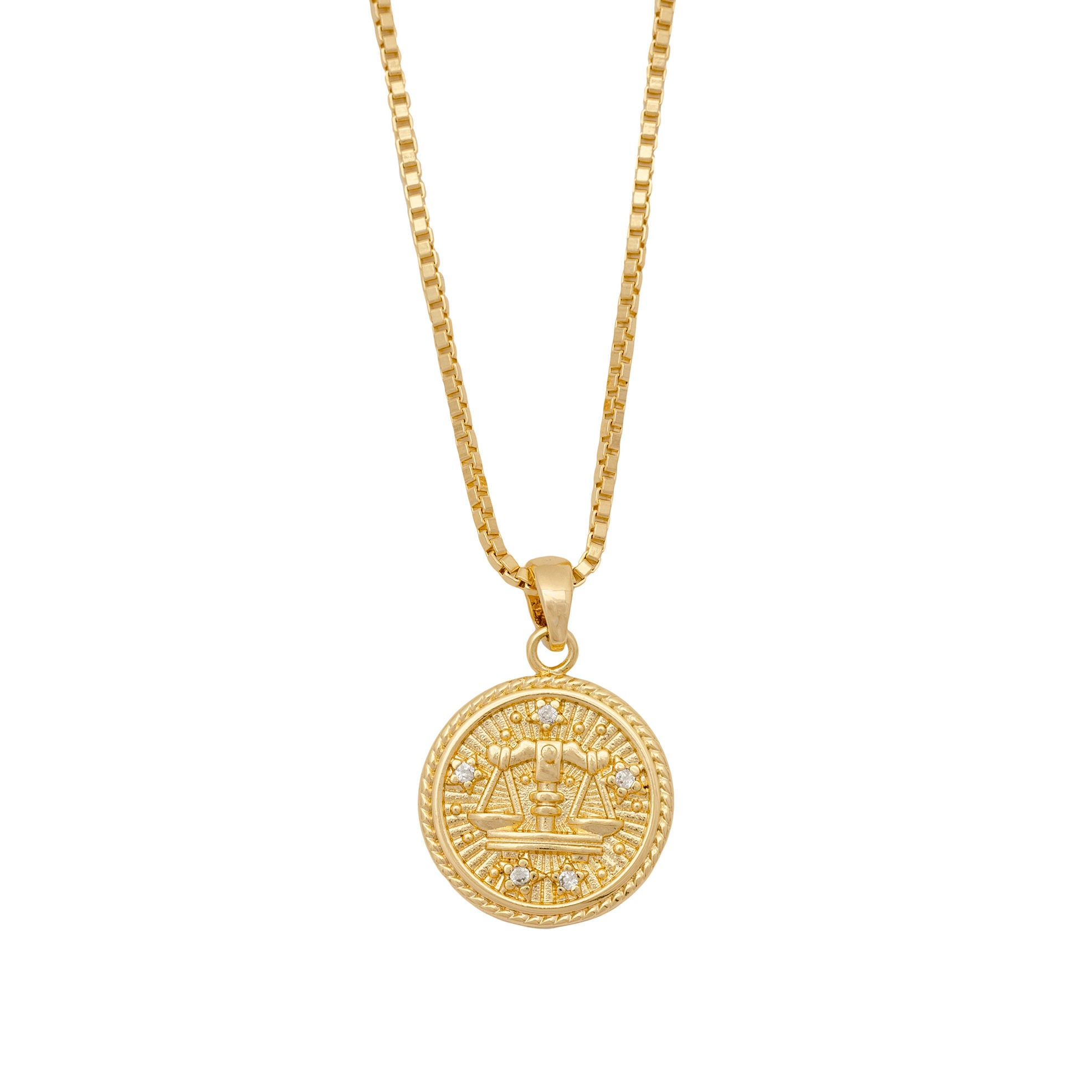 In the Stars Zodiac Necklace - Libra from Erin Fader Jewelry