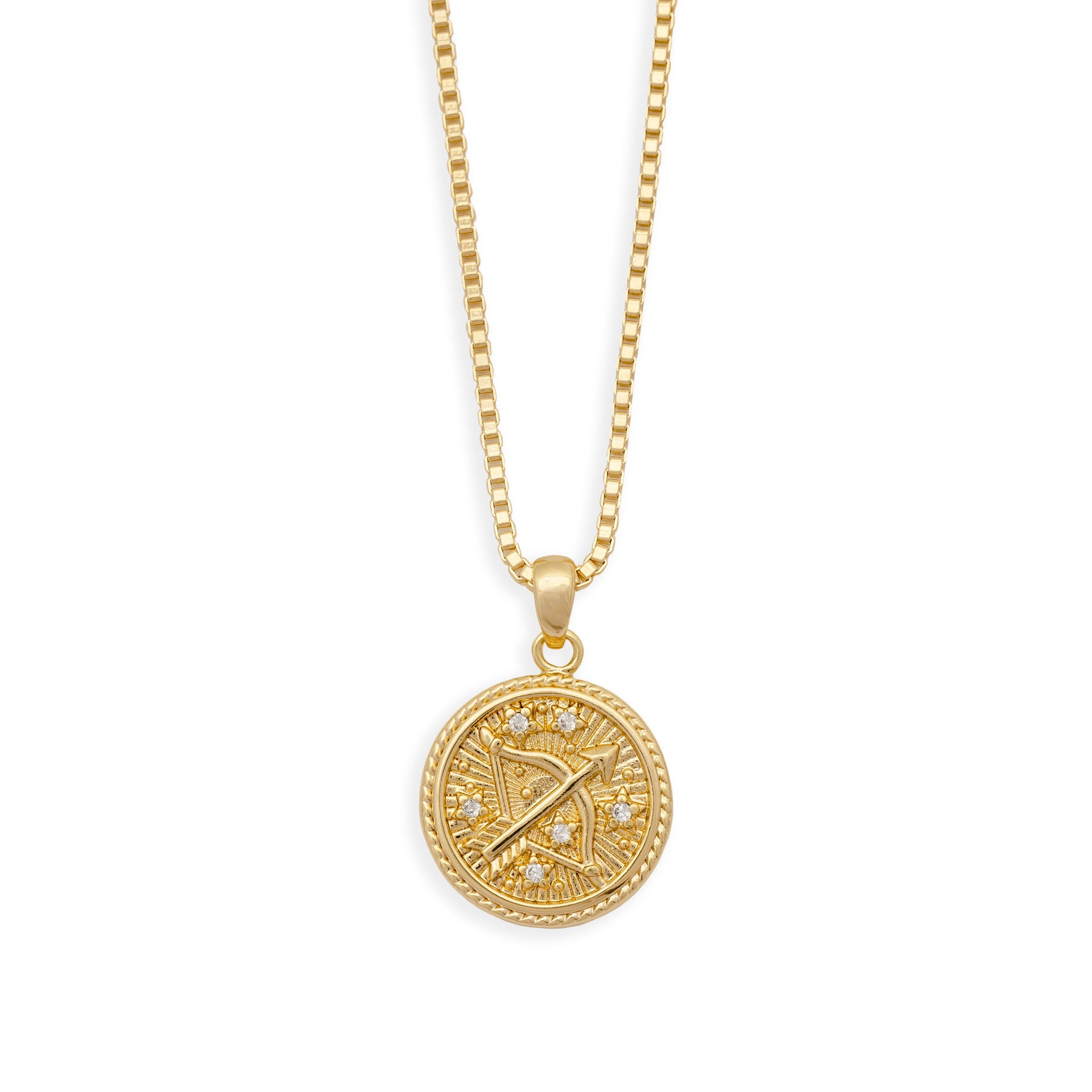 In the Stars Zodiac Necklace - Sagittarius from Erin Fader Jewelry