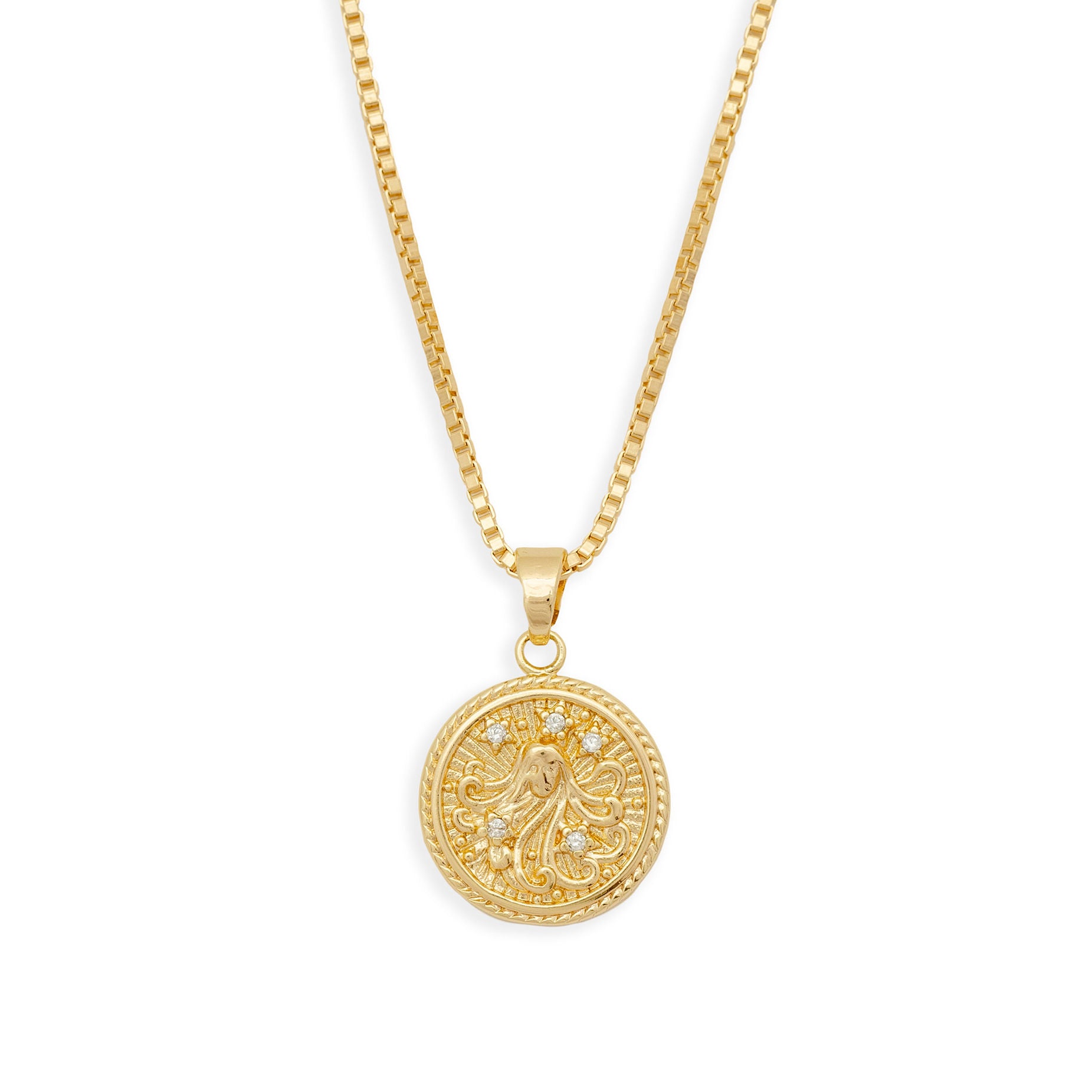 In the Stars Zodiac Necklace - Virgo from Erin Fader Jewelry
