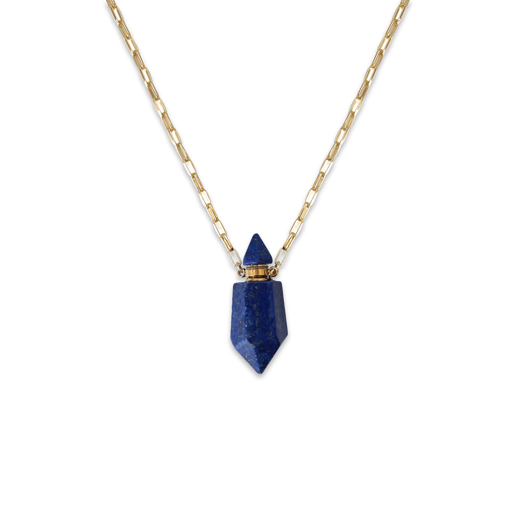 Phoenix Necklace in Lapis Erin Fader Jewelry