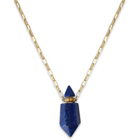 Phoenix Necklace in Lapis Erin Fader Jewelry