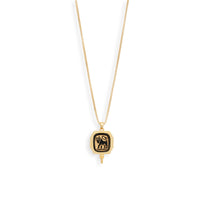 Art Deco Zodiac Pendant Necklace by Erin Fader Jewelry