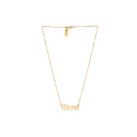 Mama 2 - Gold Plated Necklace from Erin Fader Jewelry