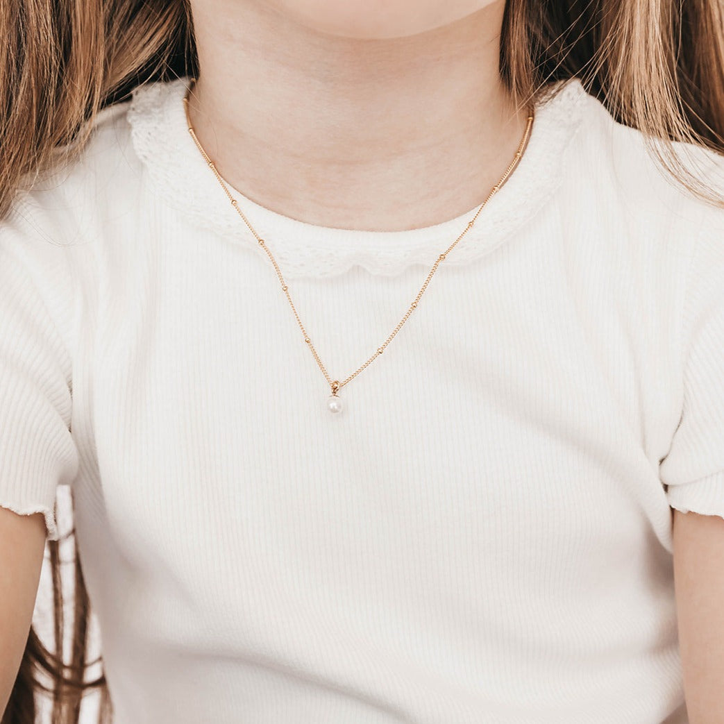 Pearl Mini Necklace from Erin Fader Jewelry
