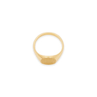 Bee's Knees 14k Yellow Gold Signet Ring from Erin Fader Jewelry