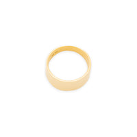 Jay 14k Yellow Gold Wide Band Ring from Erin Fader Jewelry