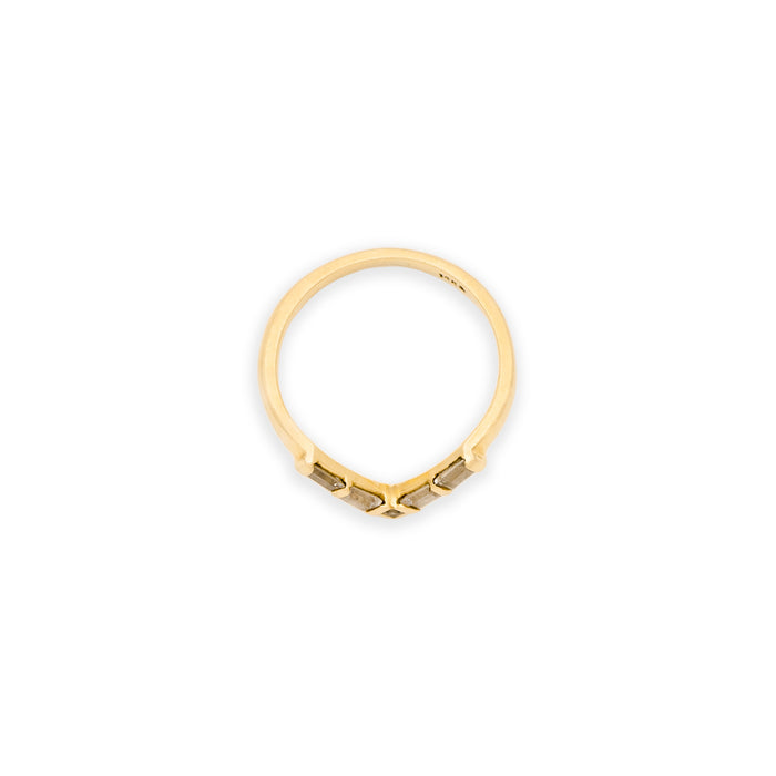 Erin Deco Diamond Ring from Erin Fader Jewelry