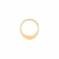 14k Yellow Gold Dome Ring from Erin Fader Jewelry