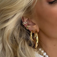 Extra Golden Hoops - Grande from Erin Fader Jewelry