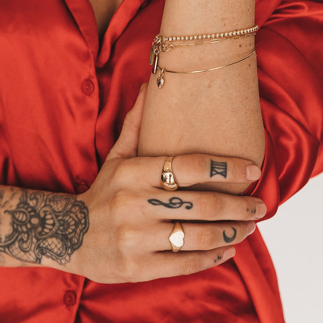 Heart Signet Ring - Lindsey Harrod x Erin Fader Jewelry