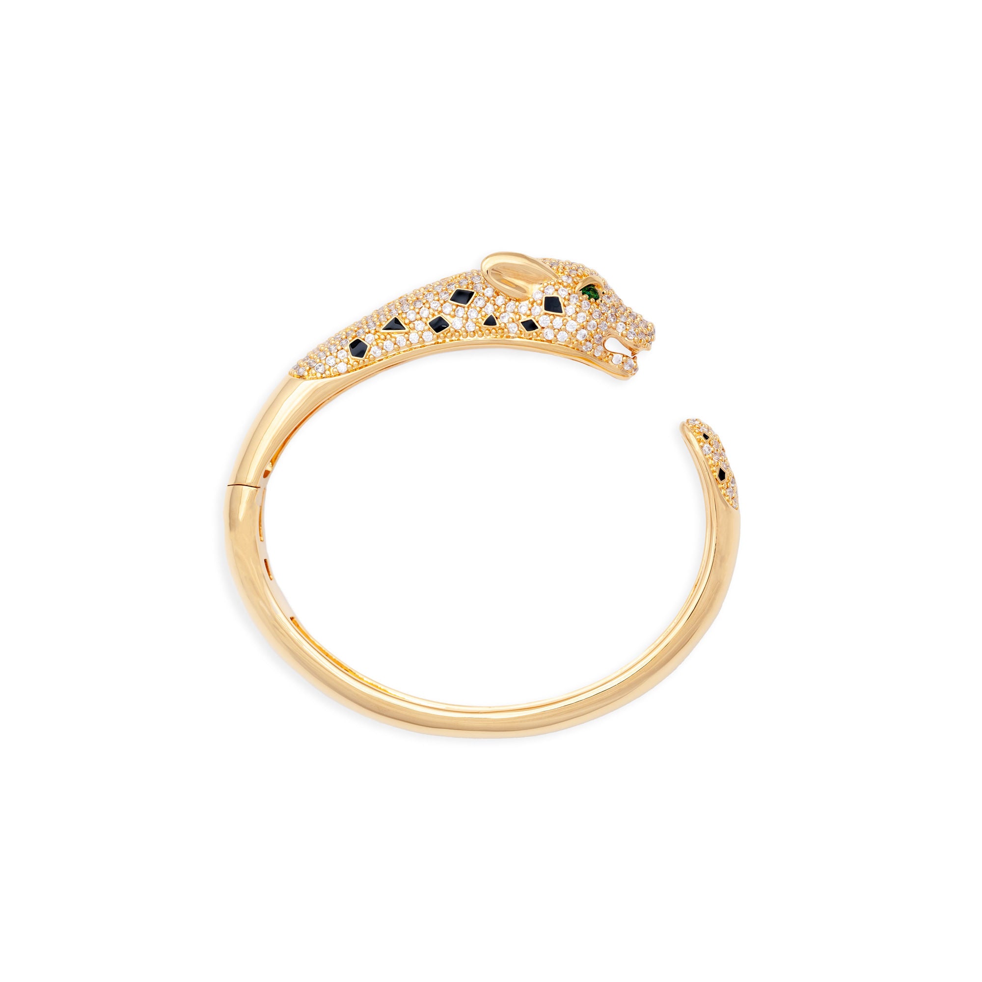 Golden Leopard Jaguar Casual Fun Everyday Chunky Statement 8 Stack Bracelet  Set – Anima Boutique