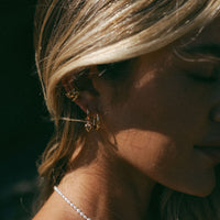 Sweetheart Hoops - Goldie Collection: Hanna Montazami x Erin Fader Jewelry